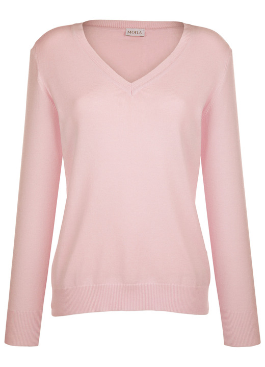 Basics - Pullover mit Modal-Anteil, in Größe 038 bis 052, in Farbe GRAU Ansicht 29