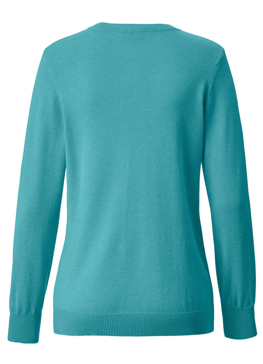 Basics - Pullover mit Modal-Anteil, in Größe 038 bis 052, in Farbe GRAU Ansicht 24
