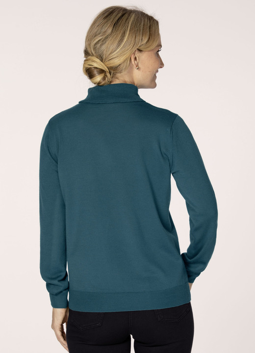 Basics - Pullover in Feinstrick, in Größe 038 bis 052, in Farbe ORANGE Ansicht 8
