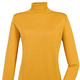 Basics - Pullover in Feinstrick, in Größe 038 bis 052, in Farbe ORANGE – Farbe MAISGELB – Ansicht 2