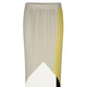 Gemustert - Rock mit Plisseefalten  – Farbe BEIGE – Ansicht 2 Gemustert - Rock mit Plisseefalten , in Größe 019 bis 052, in Farbe BEIGE – Farbe BEIGE – Ansicht 2
