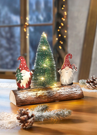 Beleuchtete Weihnachtsdekoration