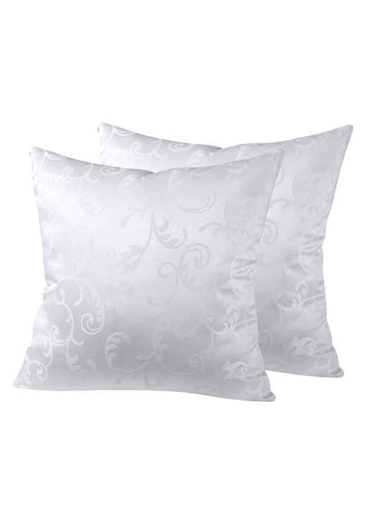 Tischdecken - Pflegeleichte Tischdekoration für drinnen und draußen Ansicht 25 Tischdecken - Pflegeleichte Tischdekoration für drinnen und draußen, in Größe 130 (Tischdecke, 130/160 cm) bis 404 (2er-Set Kissenbezüge, 40/40 cm), in Farbe WEISS Ansicht 25