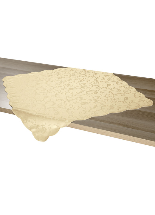 Tischdecken - Pflegeleichte Tischdekoration für drinnen und draußen Ansicht 18 Tischdecken - Pflegeleichte Tischdekoration für drinnen und draußen, in Größe 130 (Tischdecke, 130/160 cm) bis 404 (2er-Set Kissenbezüge, 40/40 cm), in Farbe WEISS Ansicht 18