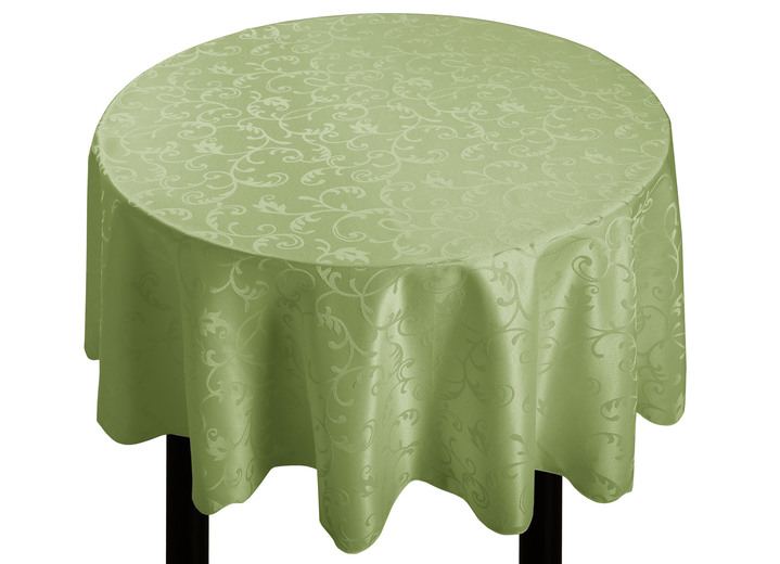 Tischdecken - Pflegeleichte Tischdekoration für drinnen und draußen, in Größe 130 (Tischdecke, 130/160 cm) bis 404 (2er-Set Kissenbezüge, 40/40 cm), in Farbe GRÜN Ansicht 1