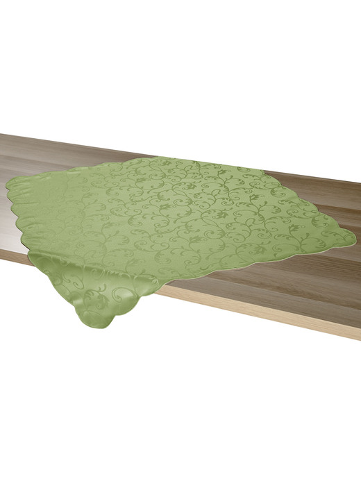 Tischdecken - Pflegeleichte Tischdekoration für drinnen und draußen Ansicht 24 Tischdecken - Pflegeleichte Tischdekoration für drinnen und draußen, in Größe 130 (Tischdecke, 130/160 cm) bis 404 (2er-Set Kissenbezüge, 40/40 cm), in Farbe WEISS Ansicht 24