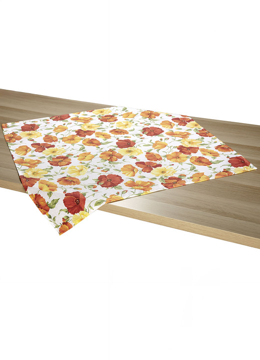 Tischdecken - Tischdecke mit Fleckschutz-Ausrüstung, in Größe 105 (Läufer, 40x140 cm) bis 190 (Tischdecke oval, 140x190 cm), in Farbe MULTICOLOR Ansicht 4