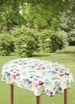 Tischdecken - Wachstuch-Tischdecke für innen und außen, in Größe 108 (Tischdecke, 80x 80 cm) bis 190 (Tischdecke oval, 140x190 cm), in Farbe MULTICOLOR – Farbe MULTICOLOR – Ansicht 