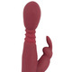 Erotik - Massagegerät Rabbitvibrator mit Wärmefunktion, in Farbe ROT-SCHWARZ – Farbe ROT-SCHWARZ – Ansicht 6