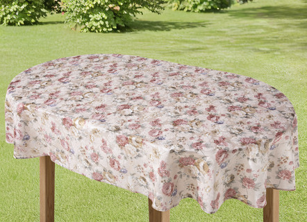 Wohnaccessoires - Tisch- und Raumdekoration mit hochwertigem Textildruck, in Größe 146 (Läufer, 40x150 cm) bis 404 (Kissenhülle, 40x 40 cm), in Farbe ECRU/BUNT – Farbe ECRU/BUNT – Ansicht 