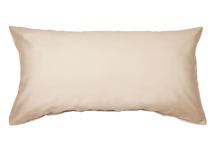 Dekokissen & Hüllen - Hochwertige Mako-Satin-Kissenbezüge mit Reißverschluss, in Größe 121 (2 Kissenbezüge, 40/80 cm) bis 125 2 (Kissenbezüge, 40/60 cm), in Farbe HELLBLAU Ansicht 26