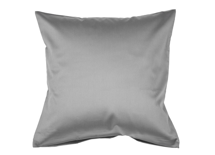 Dekokissen & Hüllen - Hochwertige Mako-Satin-Kissenbezüge mit Reißverschluss, in Größe 121 (2 Kissenbezüge, 40/80 cm) bis 125 2 (Kissenbezüge, 40/60 cm), in Farbe HELLBLAU Ansicht 18