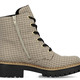 Stiefel & Stiefeletten - Rieker, trendige Damen-Stiefeletten, Winterschuhe, mit Reißverschluss, in Größe 036 bis 042, in Farbe BEIGE-SCHWARZ – Farbe BEIGE-SCHWARZ – Ansicht 5