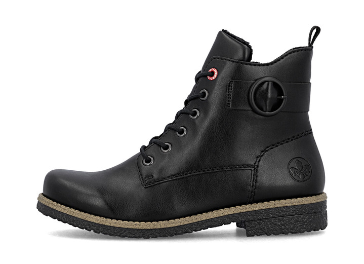 Stiefel & Stiefeletten - Rieker, klassische Damen-Stiefeletten, mit Reißverschluss, in Größe 036 bis 042, in Farbe SCHWARZ Ansicht 5