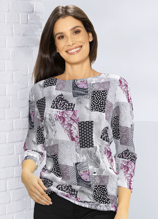 Shirt mit Allover-Muster