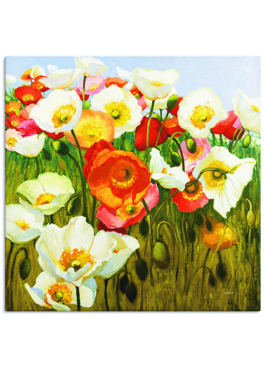 Landschaft - Hochwertig gefertigtes Leinwandbild Ansicht 2 Landschaft - Hochwertig gefertigtes Leinwandbild, in Farbe WEISS Ansicht 2