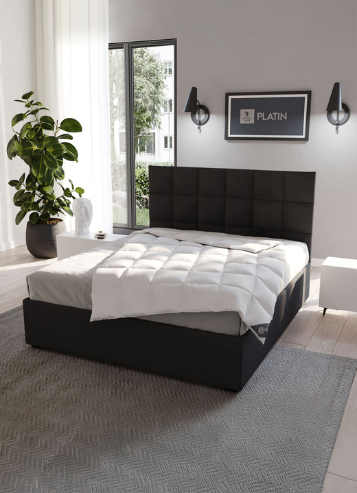 Bettwaren - Daunenprogramm Platin von Spessarttraum, in Größe 103 (135/200 cm) bis 110 (155/220 cm), in Farbe WEISS, in Ausführung EXTRA LEICHT Ansicht 5