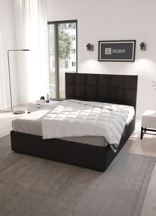 Bettwaren - In Deutschland hergestelltes Daunenprogramm aus dem Hause Spessarttraum Ansicht 22 Bettwaren - In Deutschland hergestelltes Daunenprogramm aus dem Hause Spessarttraum, in Größe 103 (135/200 cm) bis 121 (40/ 80 cm), in Farbe , in Ausführung Blue Kissen Ansicht 22