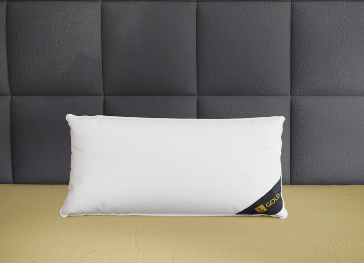 Bettwaren - In Deutschland hergestelltes Daunenprogramm aus dem Hause Spessarttraum Ansicht 21 Bettwaren - In Deutschland hergestelltes Daunenprogramm aus dem Hause Spessarttraum, in Größe 103 (135/200 cm) bis 121 (40/ 80 cm), in Farbe , in Ausführung Blue Kissen Ansicht 21