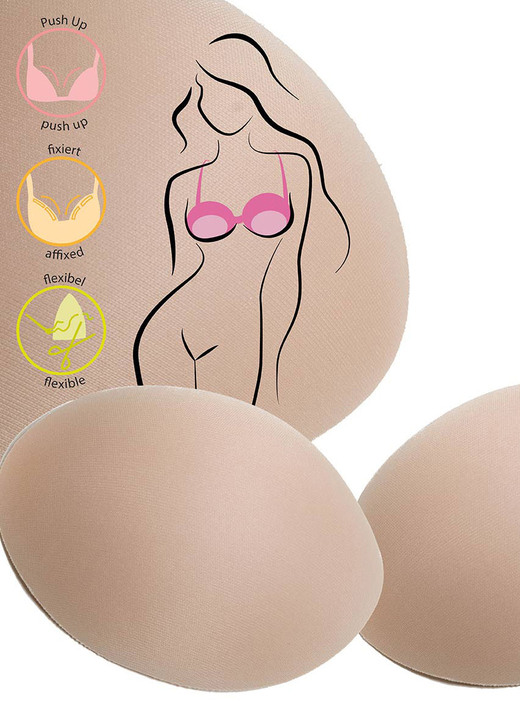 Bügel-BH - Miss Perfect Wow 2 Go-Eine-Größe-mehr-BH-Einlagen, in Farbe NUDE (SK) Ansicht 1