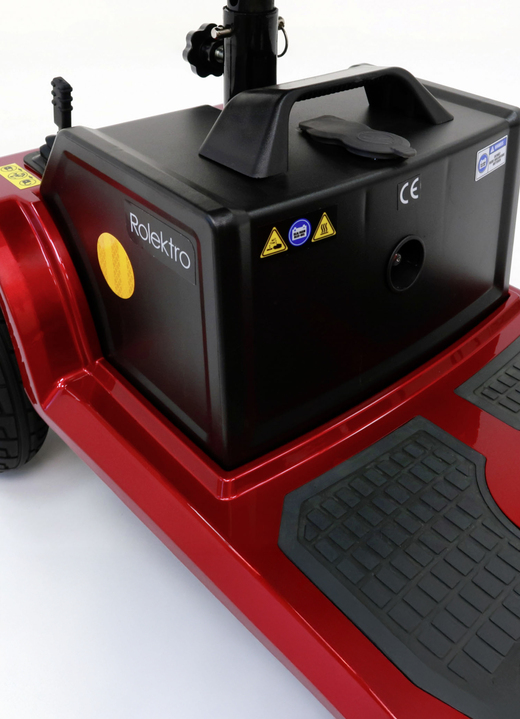 Elektromobile - 4-Rad-Roller von Rolektro, in Farbe ROT Ansicht 5
