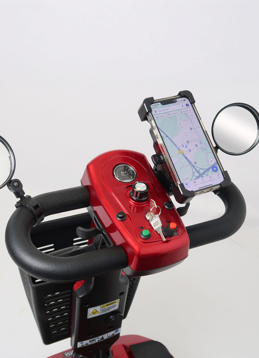 Elektromobile - 4-Rad-Roller von Rolektro, in Farbe ROT Ansicht 4