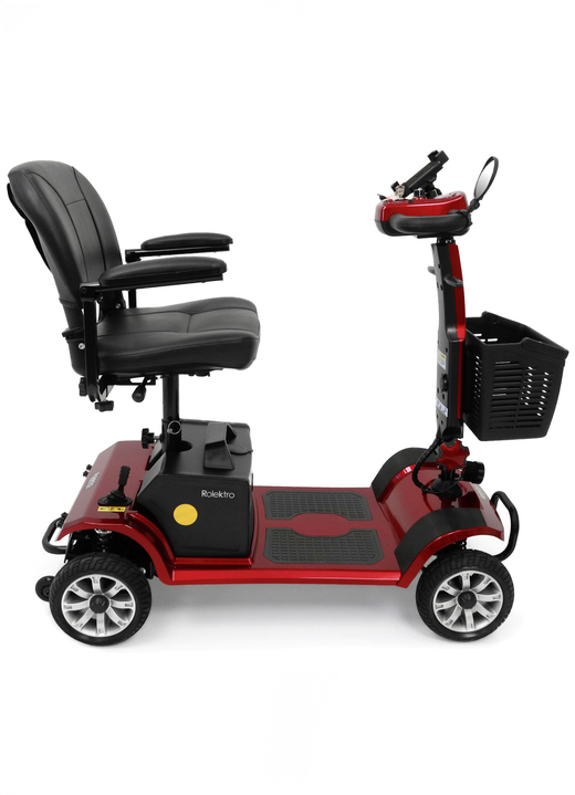 Elektromobile - 4-Rad-Roller von Rolektro, in Farbe ROT Ansicht 3