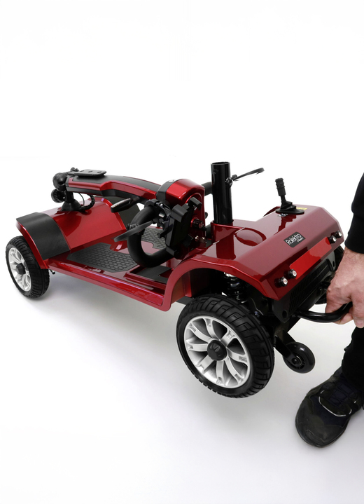 Elektromobile - 4-Rad-Roller von Rolektro, in Farbe ROT Ansicht 7