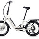 Elektromobilität - Falt-E-Bike Foldi Comfort von SAXXX , in Farbe GRAU-SILBER-MATT – Farbe CREME-WEISS-GLÄNZEND – Ansicht 3
