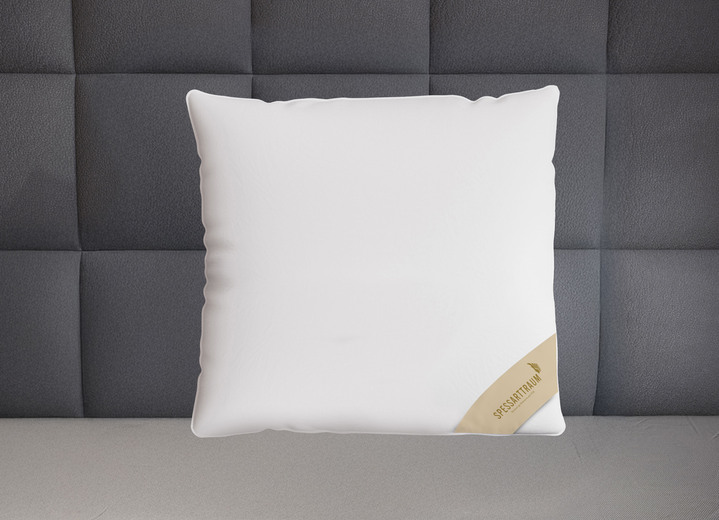 Bettwaren - Kissen in Premiumqualität von Spessarttraum, in Größe 120 (80/80 cm) bis 121 (40/80 cm), in Farbe WEISS Ansicht 2
