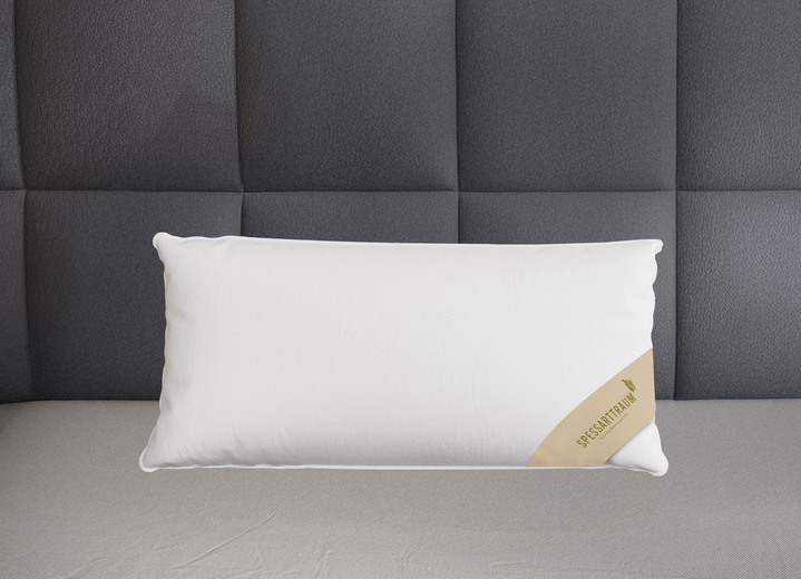 Bettwaren - Kissen in Premiumqualität von Spessarttraum, in Größe 120 (80/80 cm) bis 121 (40/80 cm), in Farbe WEISS Ansicht 1