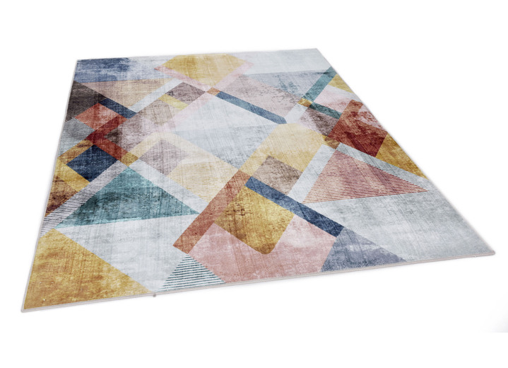 Modern - Luxuriöser Teppich aus der Gino Falcone Kollektion, in Größe 113 (Brücke, 70 x140 cm) bis 278 (Teppich, 190x290 cm), in Farbe MULTICOLOR Ansicht 3