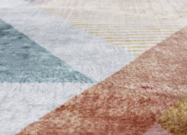 Modern - Luxuriöser Teppich aus der Gino Falcone Kollektion, in Größe 113 (Brücke, 70 x140 cm) bis 278 (Teppich, 190x290 cm), in Farbe MULTICOLOR Ansicht 4