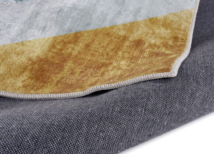 Modern - Luxuriöser Teppich aus der Gino Falcone Kollektion, in Größe 113 (Brücke, 70 x140 cm) bis 278 (Teppich, 190x290 cm), in Farbe MULTICOLOR Ansicht 5