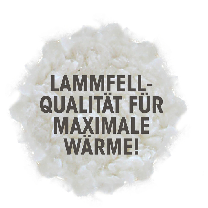 Damenmode - Plüsch-Hausschuhe in Wildleder-Optik, in Größe 001 bis 003, in Farbe BEIGE Ansicht 3