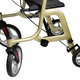 Rollatoren & Rollstühle - Alu-Rollator, in Farbe ROT – Farbe GOLD – Ansicht 5