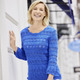 Basics - Pullover mit edlen Glitzerakzenten, in Größe 036 bis 052, in Farbe ROYALBLAU – Farbe ROYALBLAU – Ansicht 2