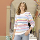 Pullover - Pullover in Strick- und Mustermix, in Größe 036 bis 052, in Farbe WEISS-MULTICOLOR – Farbe WEISS-MULTICOLOR – Ansicht 4