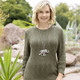 Basics - Pullover mit raffinierter Struktur mit Ajourakzenten, in Größe 038 bis 054, in Farbe KHAKI – Farbe KHAKI – Ansicht 1