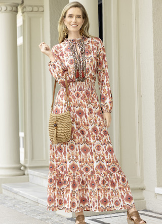 Kleid in Schlupfform