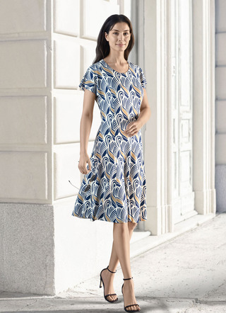 Kleid mit tollem Druck