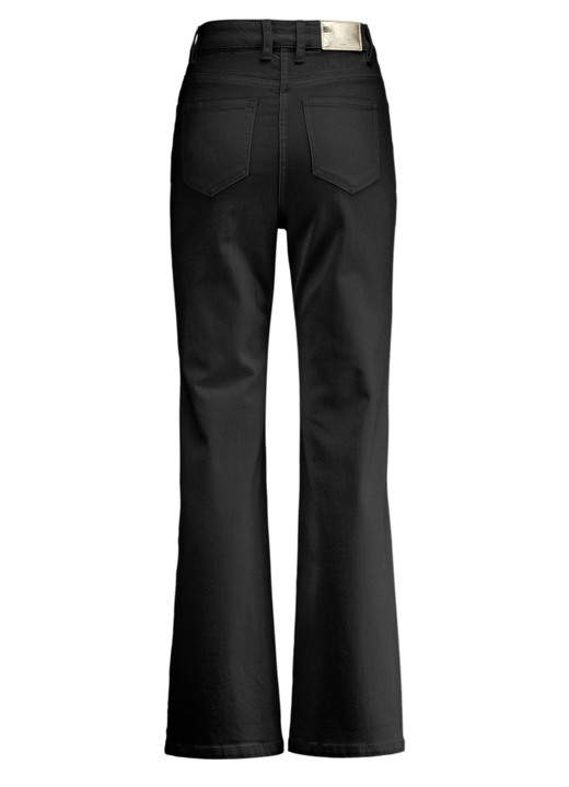 Hosen mit Knopf- und Reißverschluss - Jeans mit weitem Beinverlauf, in Größe 017 bis 052, in Farbe ECRU Ansicht 8