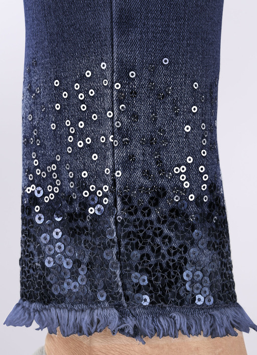 Hosen mit Knopf- und Reißverschluss - Edel-Jeans, in Größe 017 bis 050, in Farbe HELLBLAU Ansicht 7