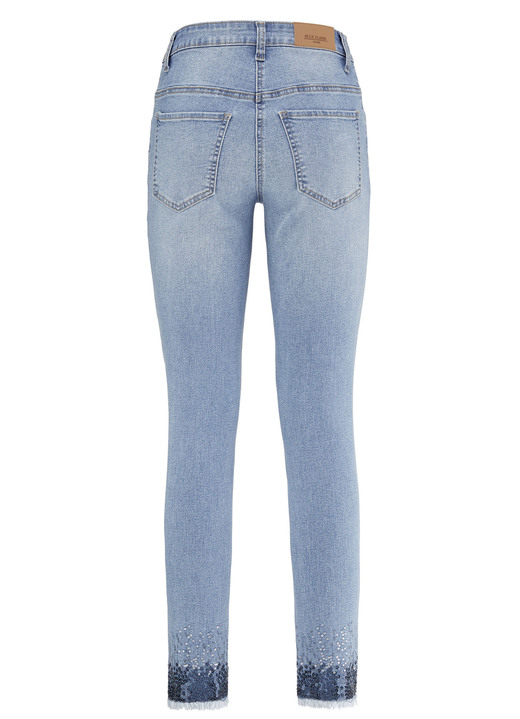 Hosen mit Knopf- und Reißverschluss - Edel-Jeans, in Größe 017 bis 050, in Farbe HELLBLAU Ansicht 2