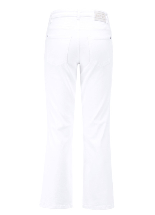 Hosen mit Knopf- und Reißverschluss - Magic-Jeans mit leicht ausgestelltem Bein , in Größe 017 bis 050, in Farbe JEANSBLAU Ansicht 5