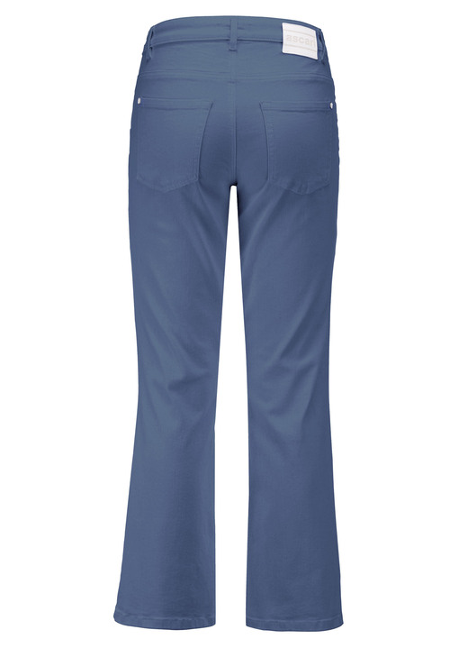 Hosen mit Knopf- und Reißverschluss - Magic-Jeans mit leicht ausgestelltem Bein , in Größe 017 bis 050, in Farbe JEANSBLAU Ansicht 2