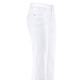 Hosen mit Knopf- und Reißverschluss - Magic-Jeans mit leicht ausgestelltem Bein , in Größe 017 bis 050, in Farbe JEANSBLAU – Farbe WEISS – Ansicht 1