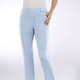 Hosen mit Knopf- und Reißverschluss - Hose in attraktiver Beinweite, in Größe 018 bis 052, in Farbe HELLBLAU – Farbe HELLBLAU – Ansicht 3