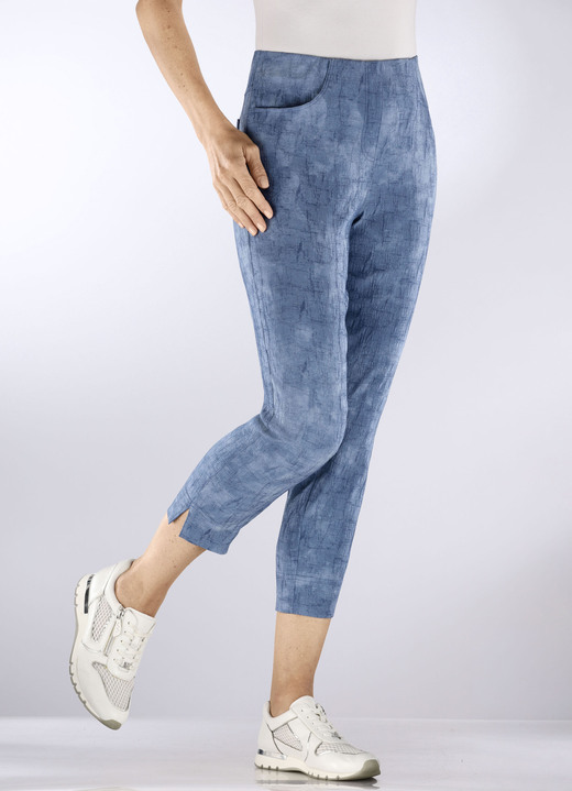 Hosen in Schlupfform - Hose in Schlupfform, in Größe 018 bis 052, in Farbe BLAU Ansicht 4