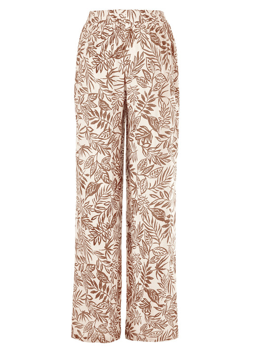 Hosen in Schlupfform - Hose in modischer Weite, in Größe 018 bis 052, in Farbe ECRU-BLAU Ansicht 5